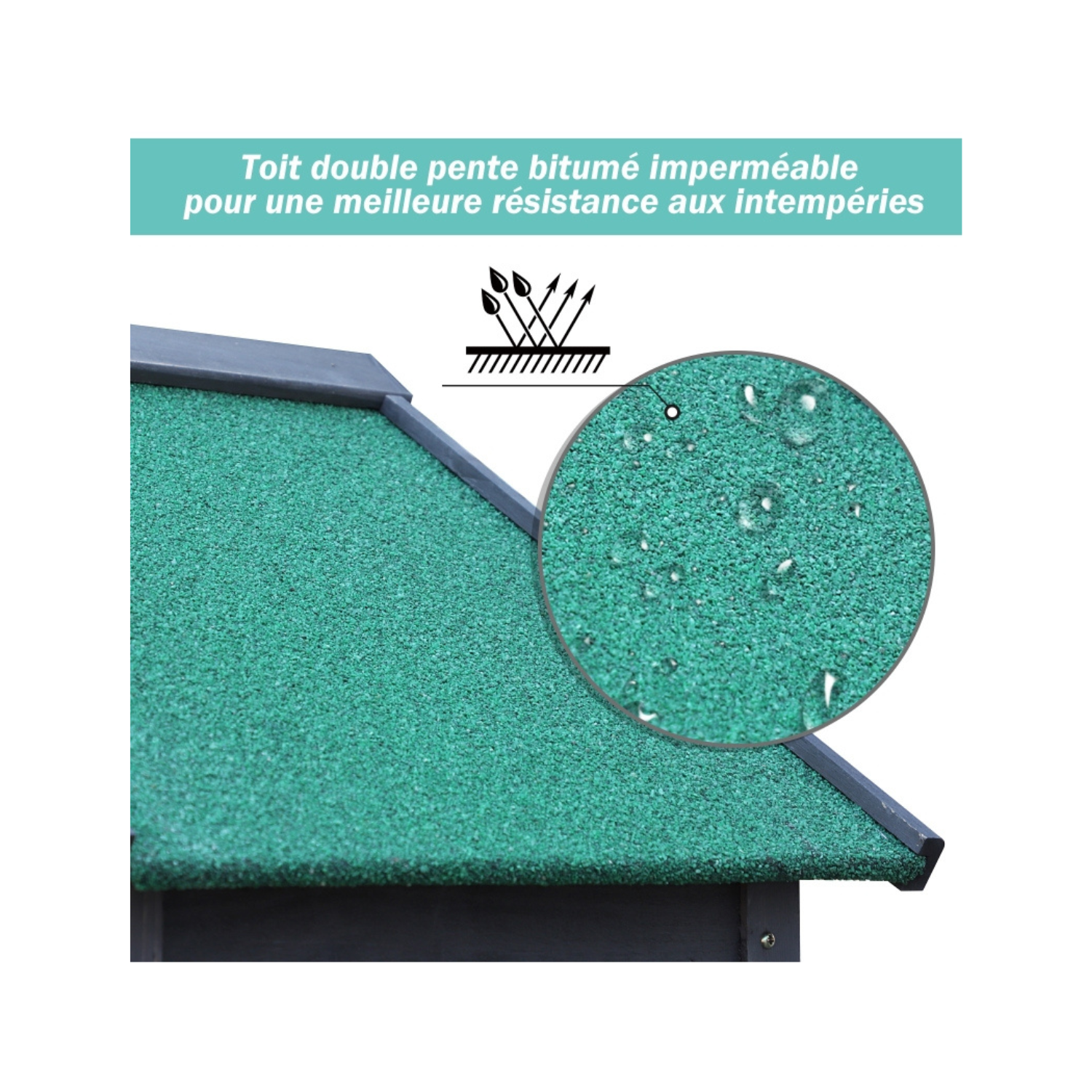 Abri de Jardin en Pin Massif Gris – 1,19 m² – Armoire de Rangement Robuste – Image 2